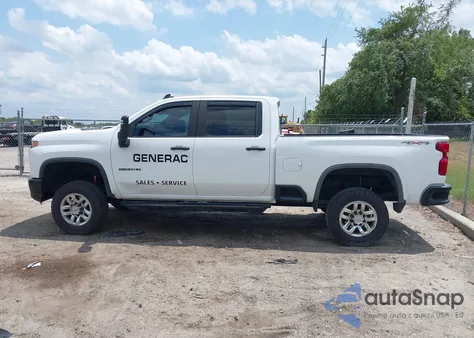 2020 Chevrolet Silverado 2500Hd 4Wd Standard Bed Wt z USA, uszkodzony, nr VIN 1GC1YLEYXLF190842